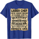 for Service Anniversary & Company Anniversary Chef 20th Anniversary, black T-Shirt - T-Shirt | Royal