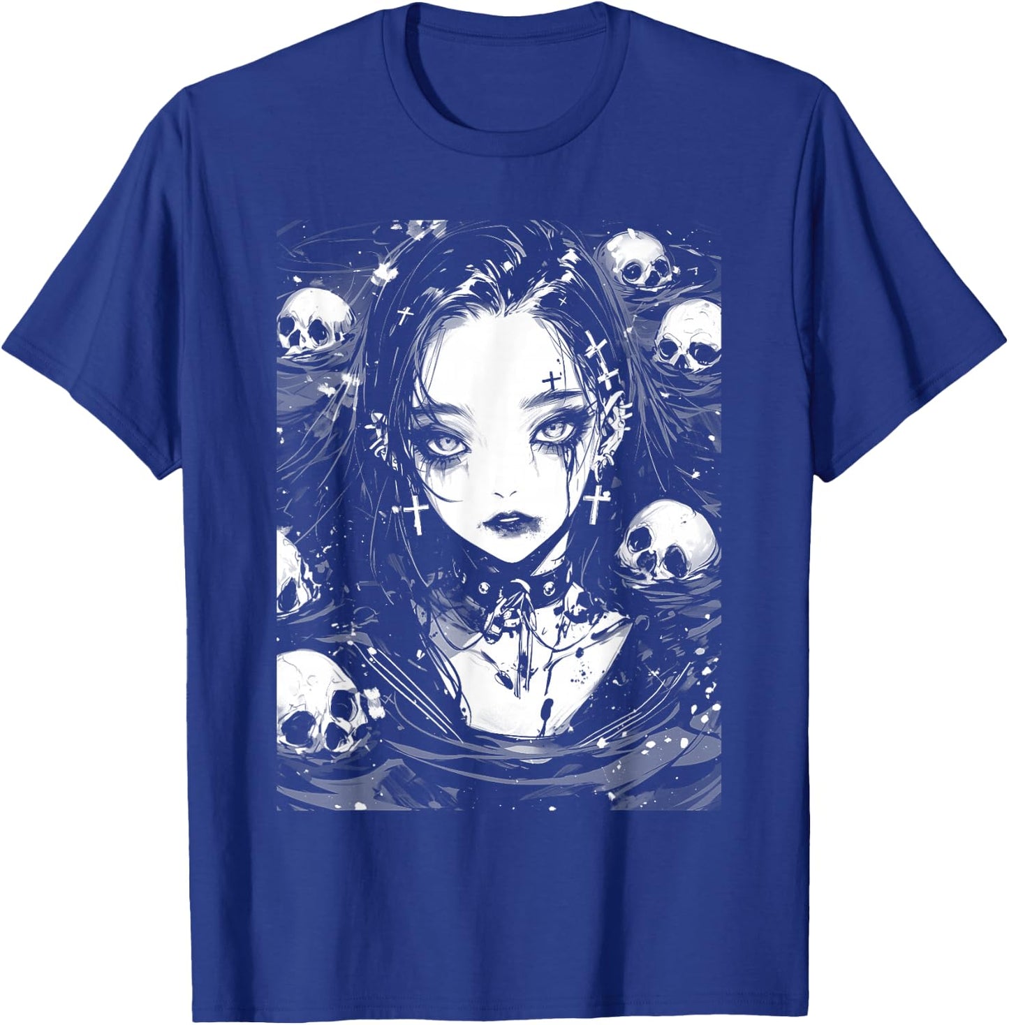 Horror Anime Manga Gothic Goth Yami Kawaii Creepy Cute T-Shirt - T-Shirt | Royal