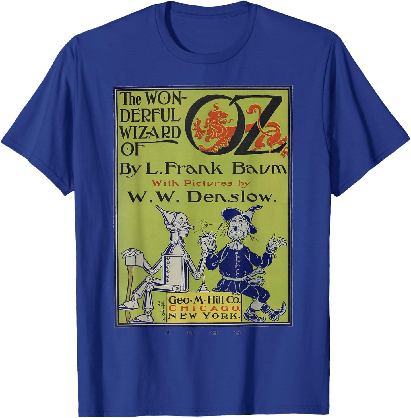 Scarecrow & Tin-Man Shirt The Wizard of OZ Vintage T-Shirt - T-Shirt | Royal