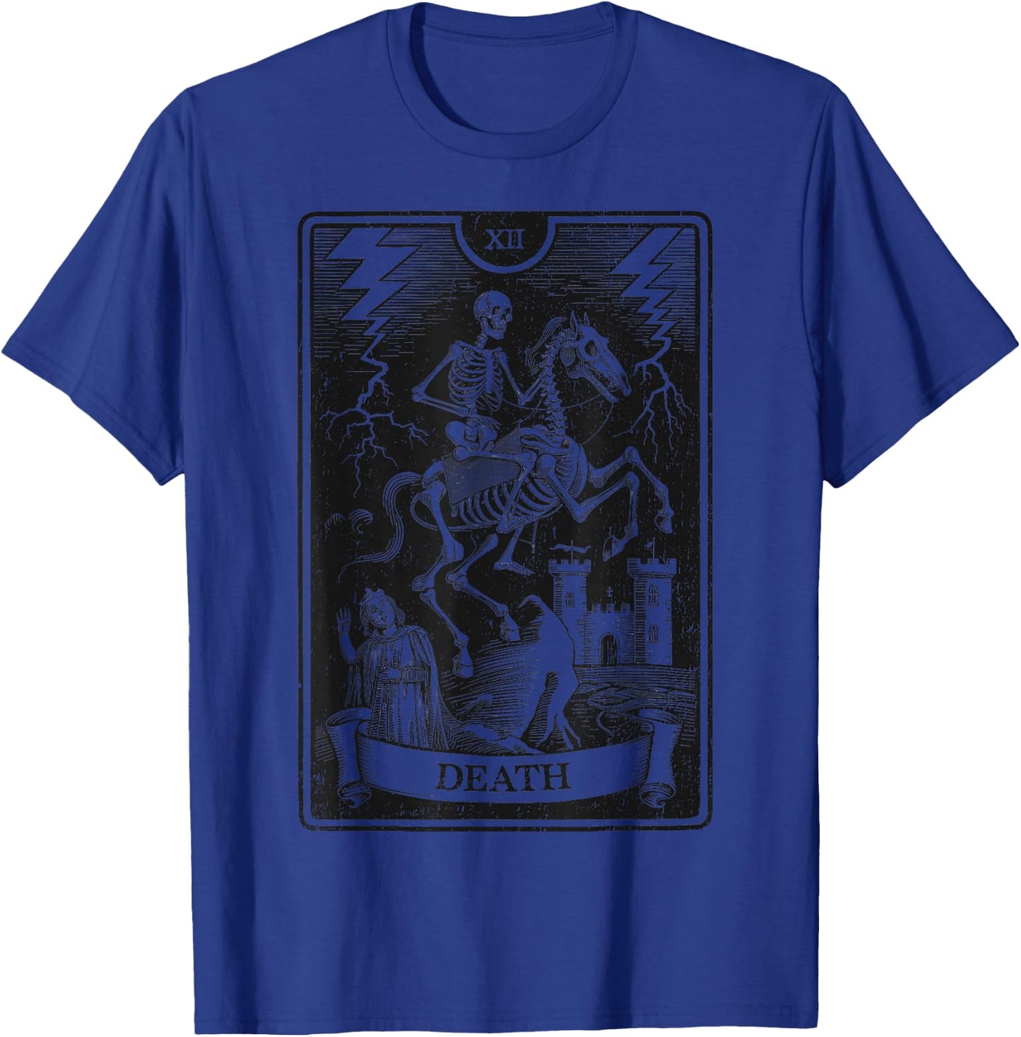 Esoteric Mystic Spiritual Tarot Card Streetwear , grey, S T-Shirt - T-Shirt | Royal