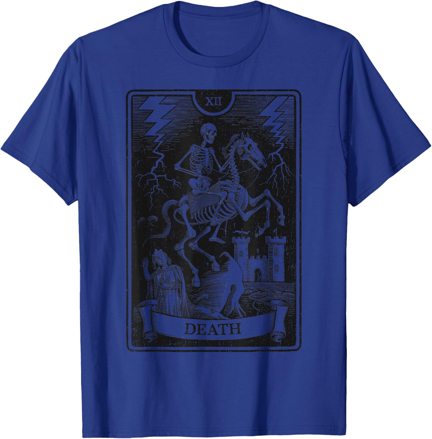 Esoteric Mystic Spiritual Tarot Card Streetwear , grey, S T-Shirt - T-Shirt | Royal