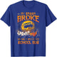Halloween My Broom Broke So Now I Drive A School Bus T-Shirt - T-Shirt | Royal