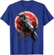 Odin Ravens Huginn & Muninn Vegvisir Vikings Myth Norse T-Shirt - T-Shirt | Royal