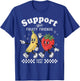 Support Your Fruity Friends Love Wins Gay Pride LGBTQ Month T-Shirt - T-Shirt | Royal