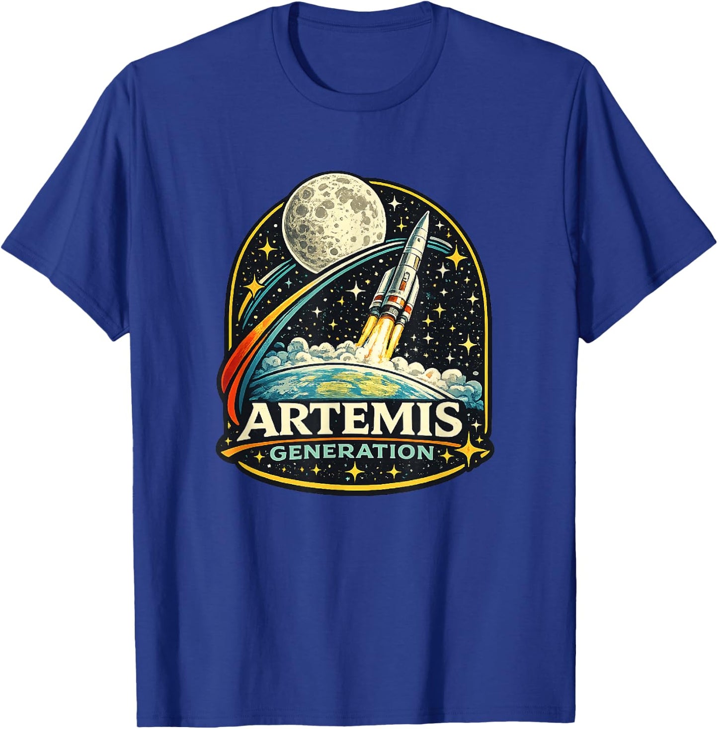 Startraum für Mondraketen der Artemis Generation T-Shirt - T-Shirt | Royal