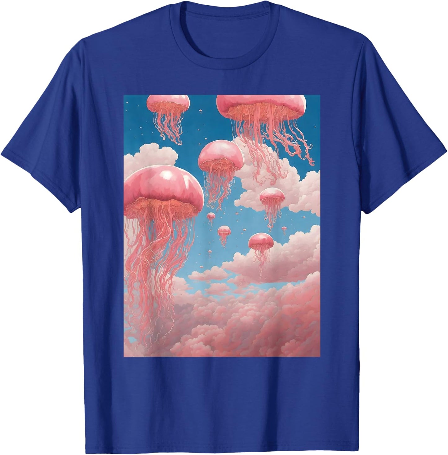 Jellyfish Pink Weirdcore Dreamcore Pastel Aesthetic T-Shirt - T-Shirt | Royal