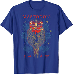 Mastodon – Onion Dome Bear T-Shirt - T-Shirt | Royal