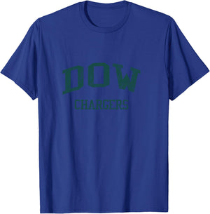 Dow High School HS Midland MI Vintage Sports T-Shirt - T-Shirt | Royal