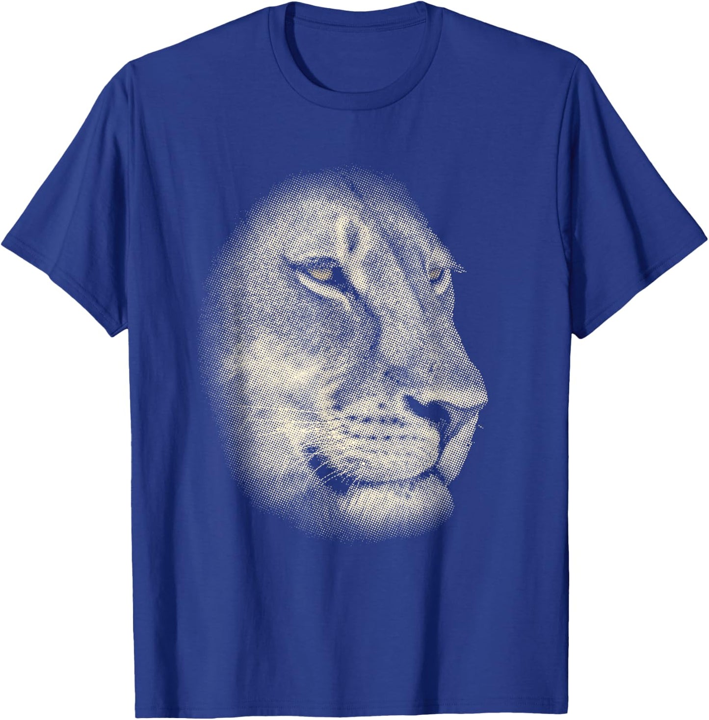 Lioness Face Close-up Perfect Artwork for Lion Fans T-Shirt - T-Shirt | Royal