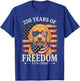 250th Anniversary USA Doodle T-Shirt - T-Shirt | Royal