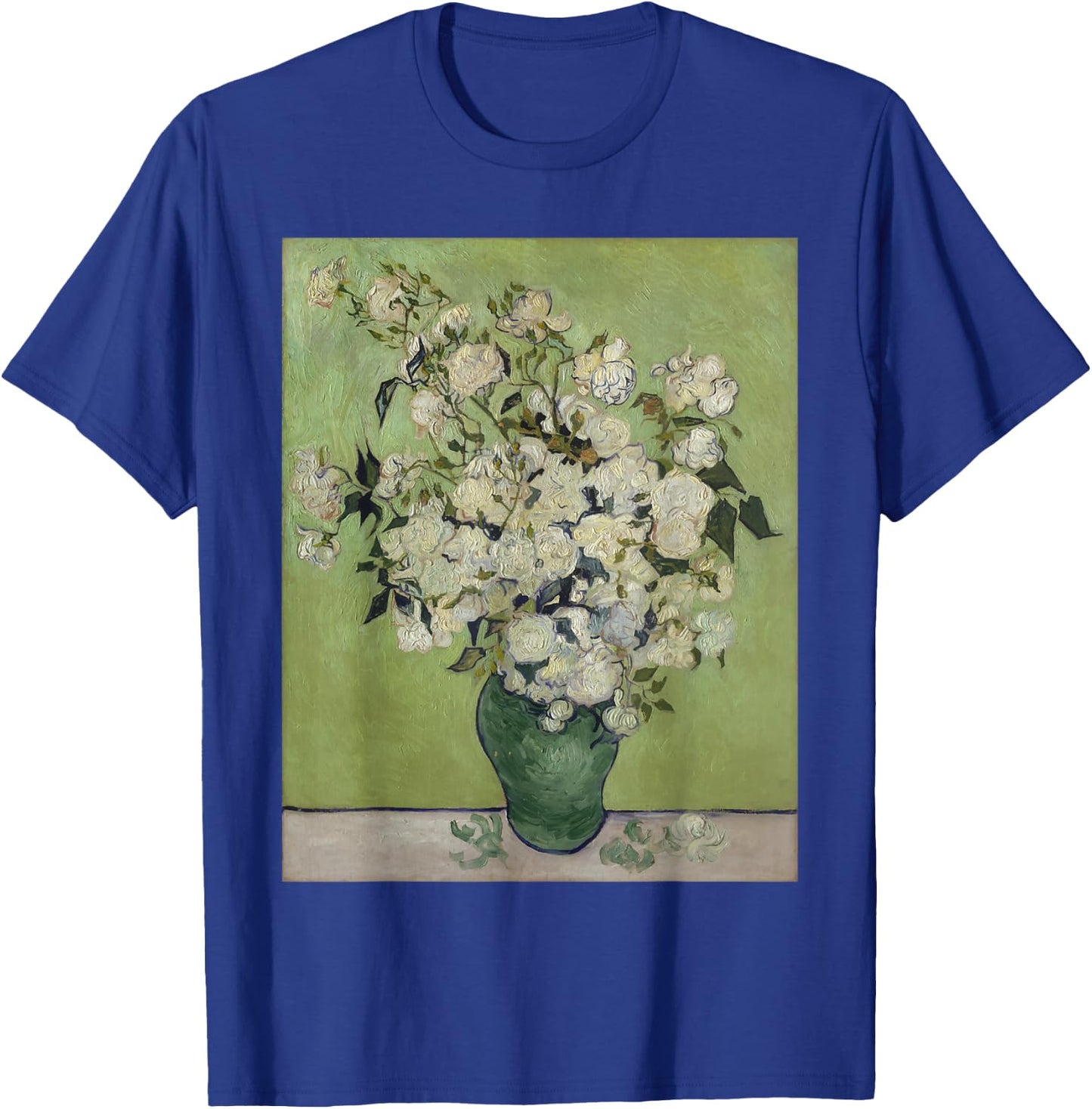 Vincent van Gogh Vase with Roses T-Shirt - T-Shirt | Royal