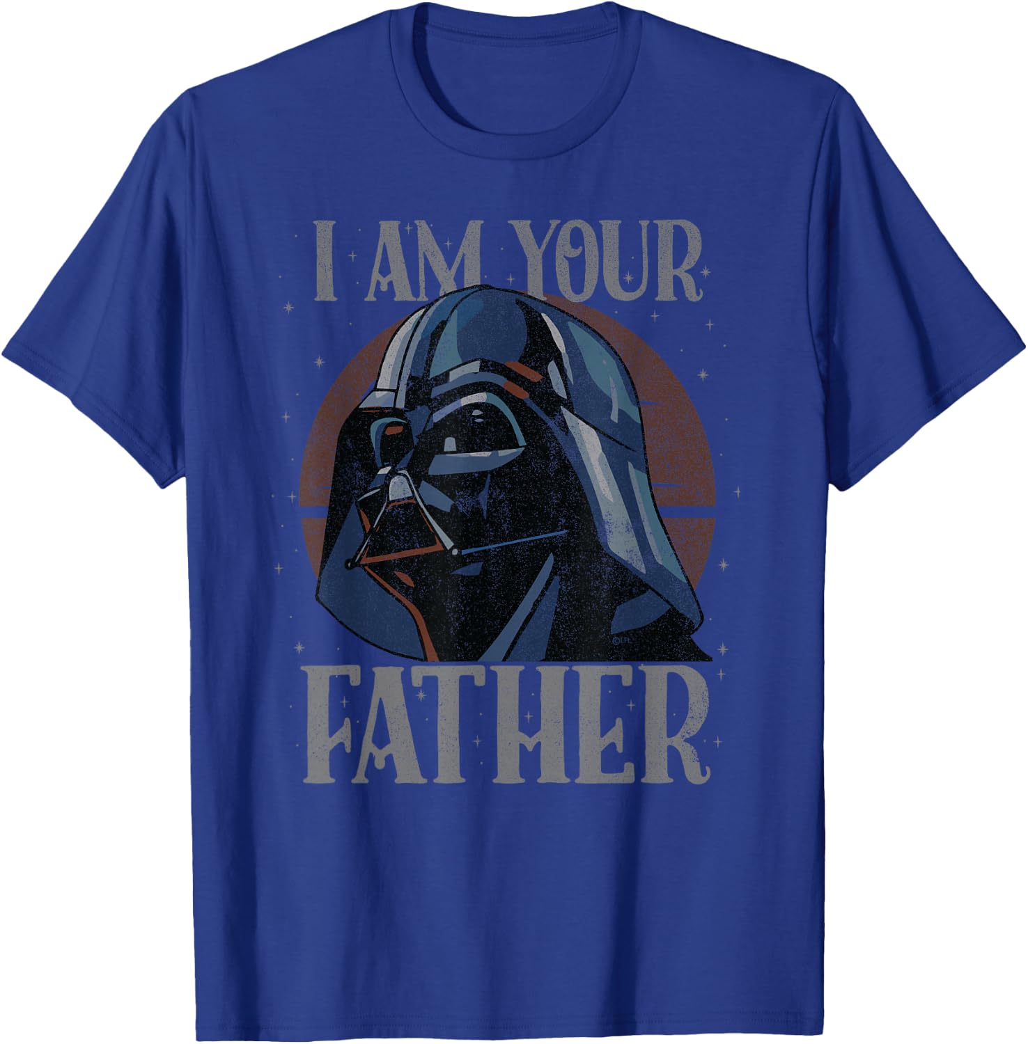 Star Wars Darth Vader Retro with German Text "Ich Bin Dein Vater T-Shirt - T-Shirt | Royal