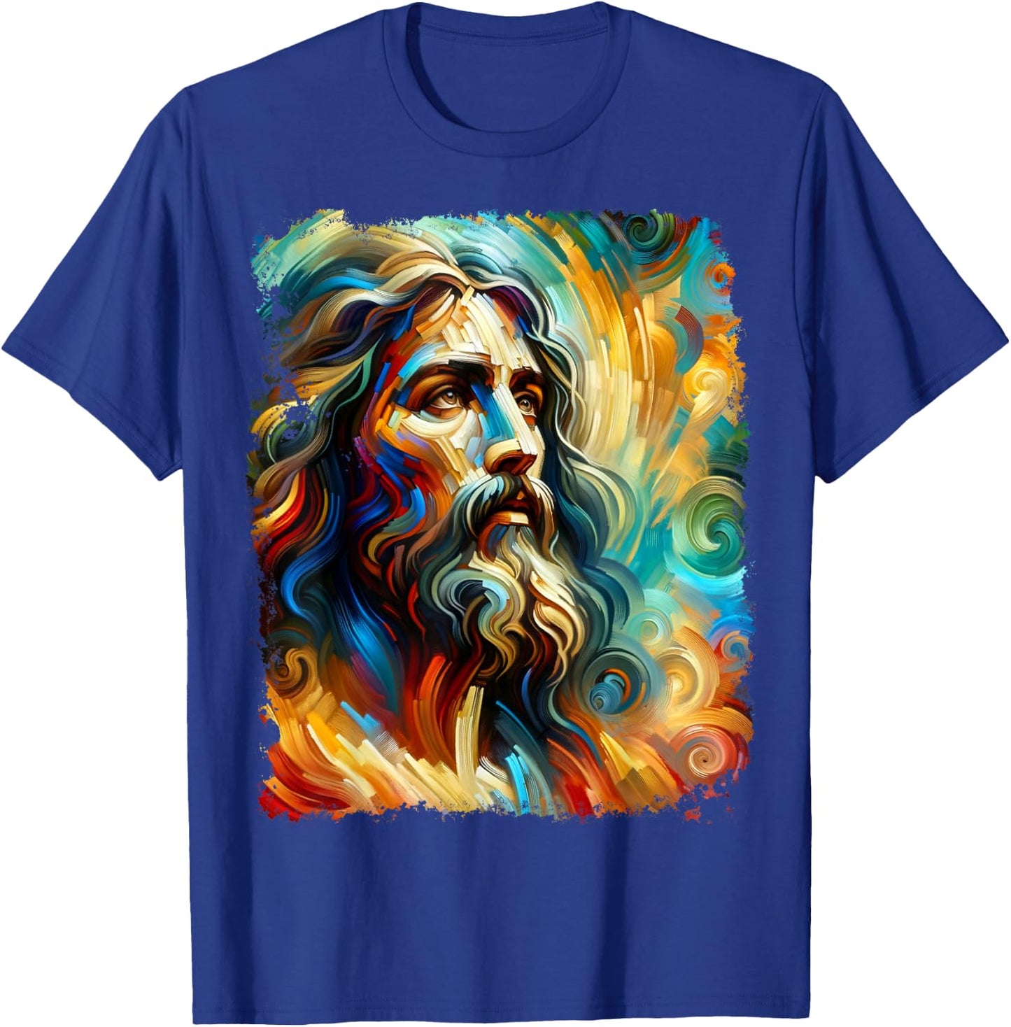 Jesus Christ Pop Art T-Shirt - T-Shirt | Royal