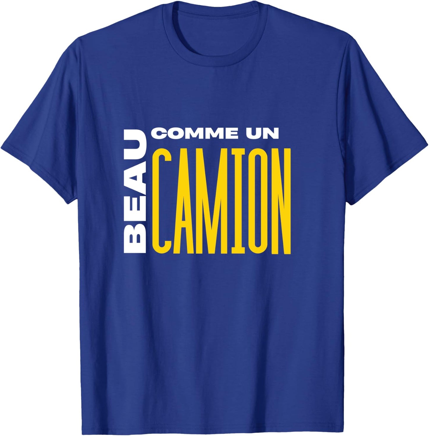 Total Attraction Beautiful Like A Long Handle Truck T-Shirt - T-Shirt | Royal