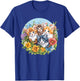 Adorable Kittens Surrounded by Flowers T-Shirt - T-Shirt | Royal