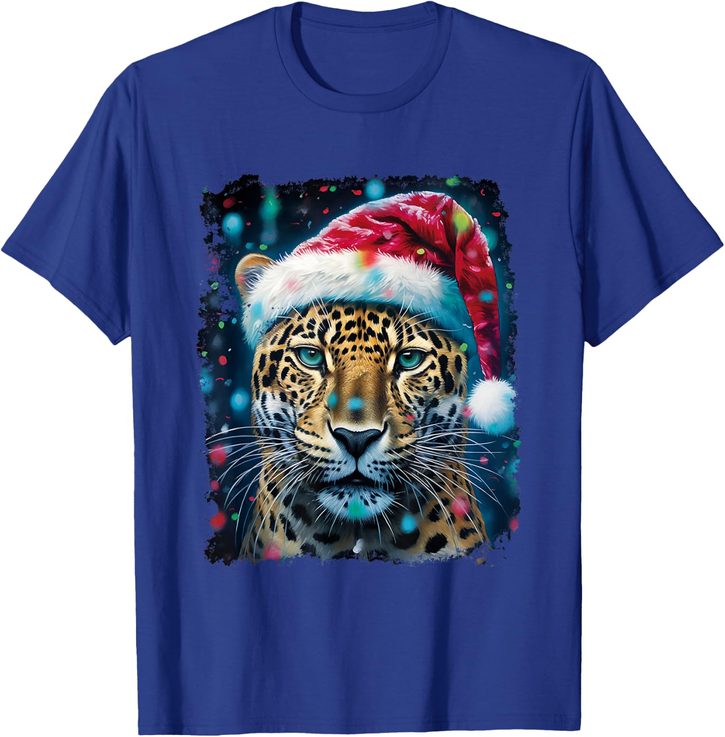 Christmas Jaguar T-Shirt - T-Shirt | Royal