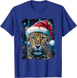 Christmas Jaguar T-Shirt - T-Shirt | Royal