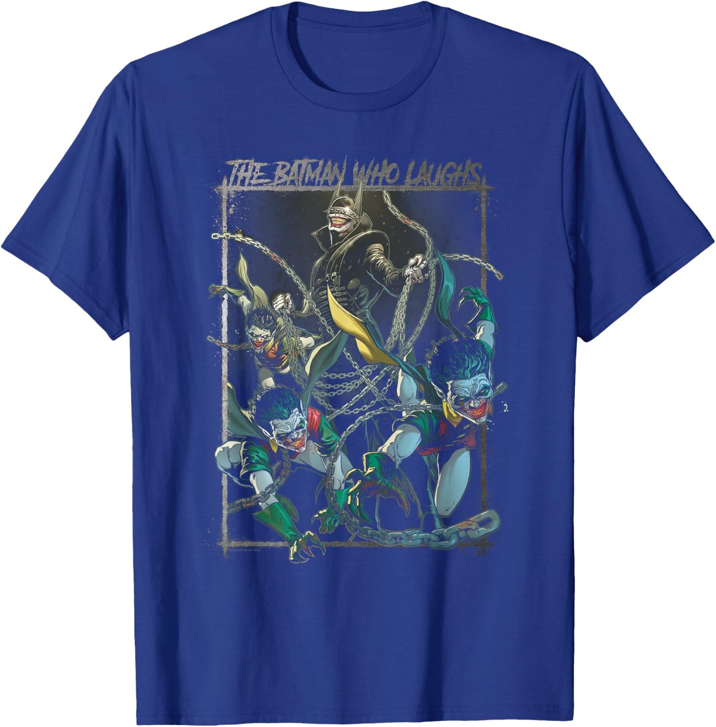 Batman Joker Who Laughs T-Shirt - T-Shirt | Royal