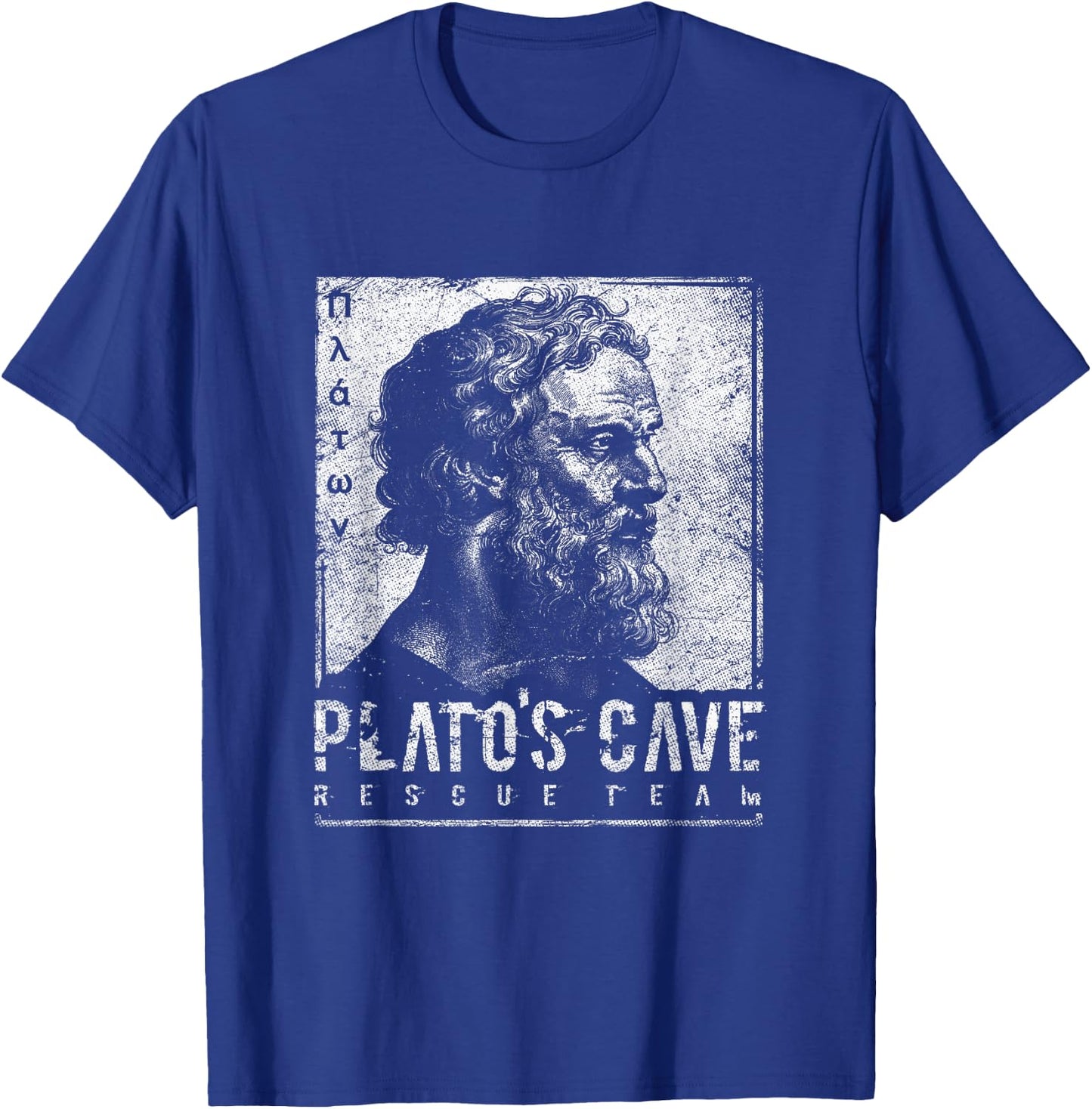 Platos Cave Rescue Team Platons Höhlengleichnis Philosophie T-Shirt - T-Shirt | Royal