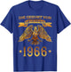 Men's "Die Geburt von Legenden" Vintage 1966 Birthday, black T-Shirt - T-Shirt | Royal