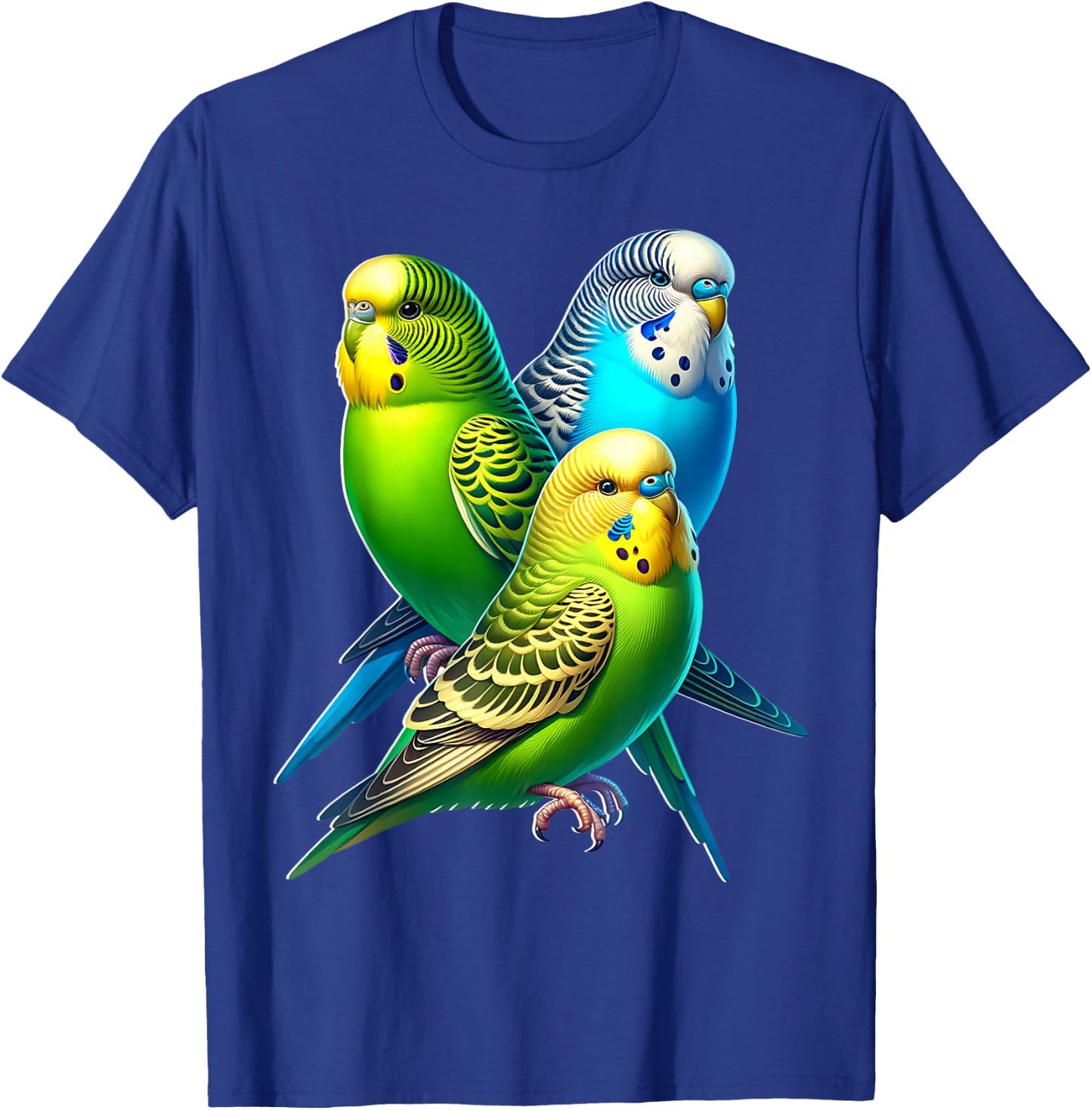 Funny Sayings Budgie , black T-Shirt - T-Shirt | Royal