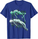 Astral Departure Glow-in-the-Dark Vintage Astronaut T-Shirt - T-Shirt | Royal