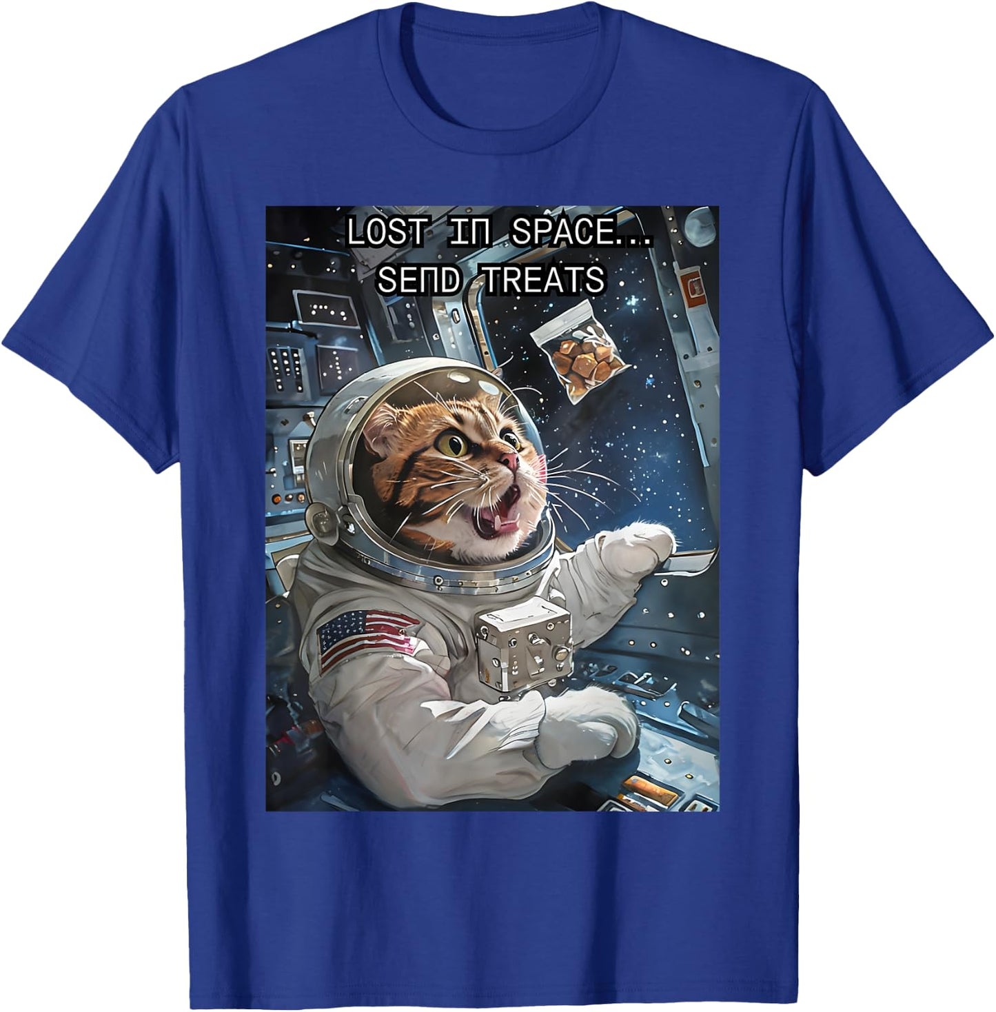 Lost in Space Send Treats T-Shirt - T-Shirt | Royal