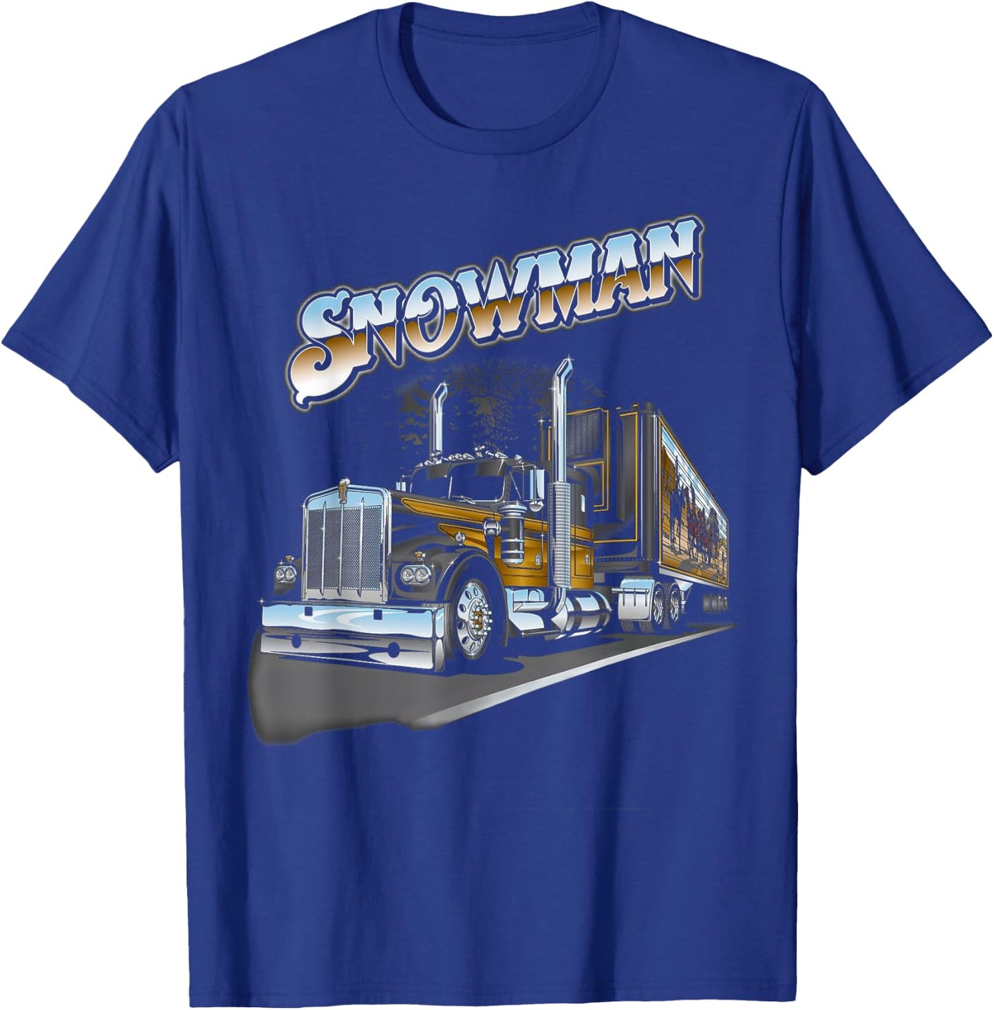 Classic Cars Vintage Trucking Bandit 1977s Outfits American T-Shirt - T-Shirt | Royal