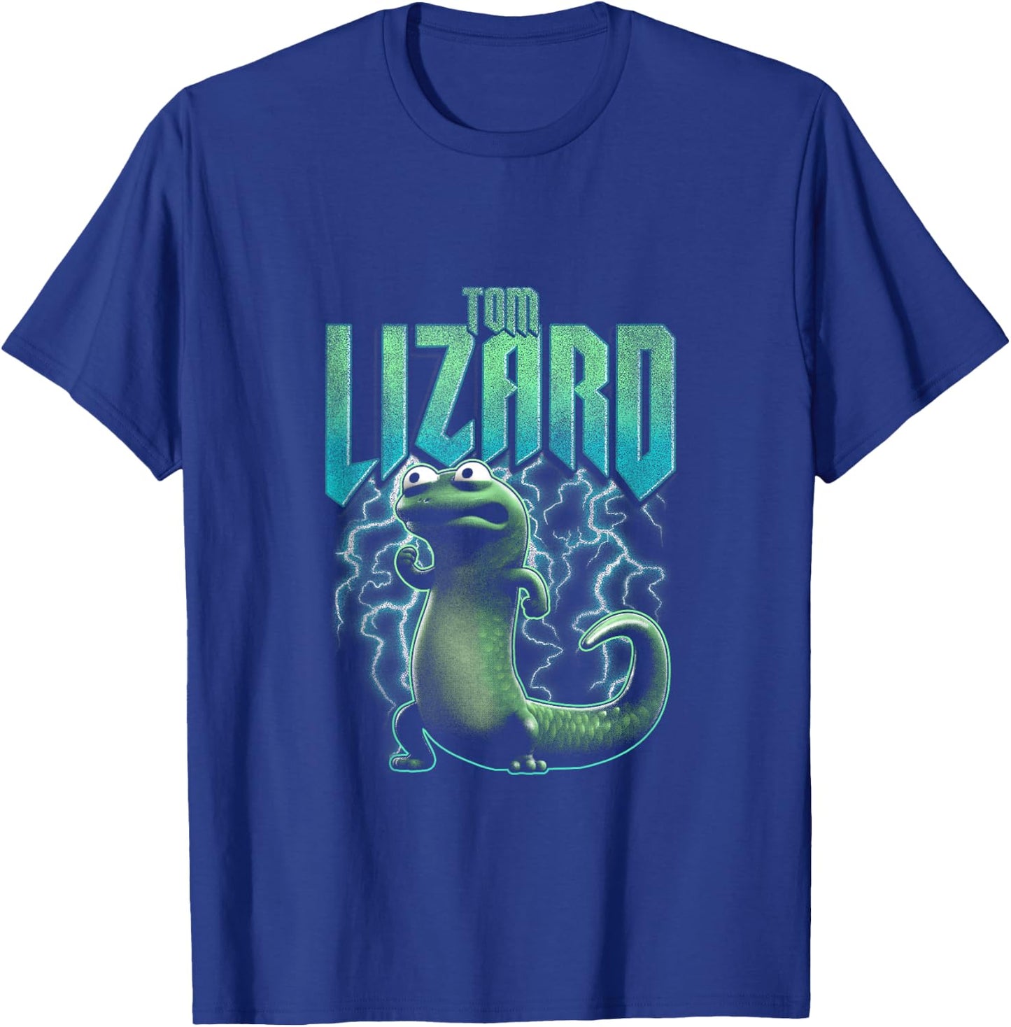 Disney Pixar Hoppers Tom Lizard Cool Distressed Poster T-Shirt - T-Shirt | Royal