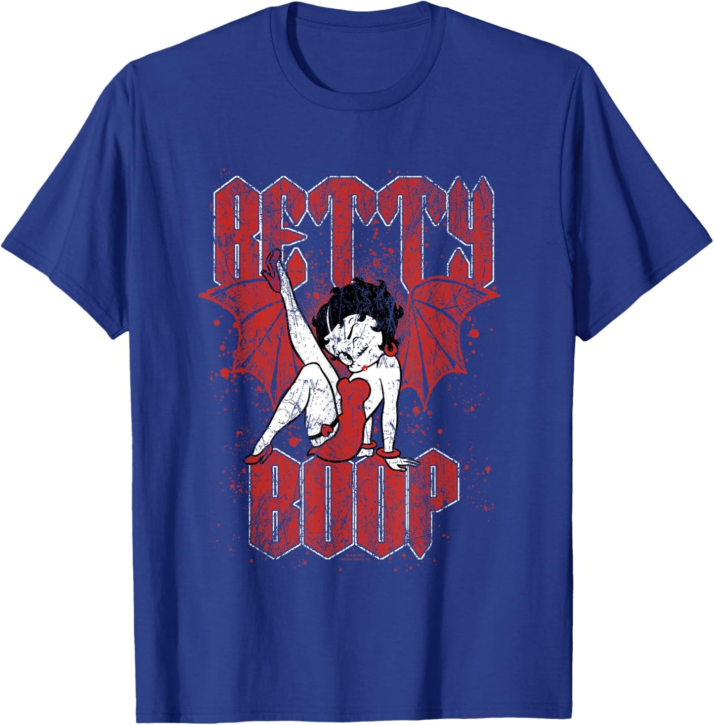 Betty Boop Betty with Wings T-Shirt - T-Shirt | Royal