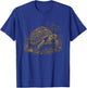 Leopard Tortoise Graphic Artwork Design T-Shirt - T-Shirt | Royal
