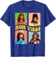 Retro Nineties Mom Vibes Vintage Mother's Day Women's Shirt , black T-Shirt - T-Shirt | Royal
