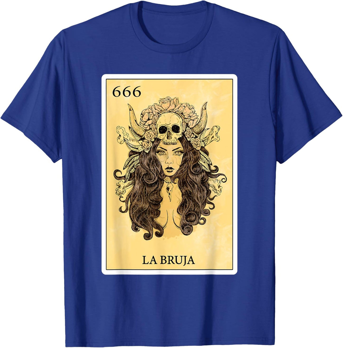 Funny Spanish-Mexican Bingo Gifts for Girls - La Bruja T-Shirt - T-Shirt | Royal