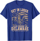 Get in Loser We're Crossing the Delaware George Washington T-Shirt - T-Shirt | Royal