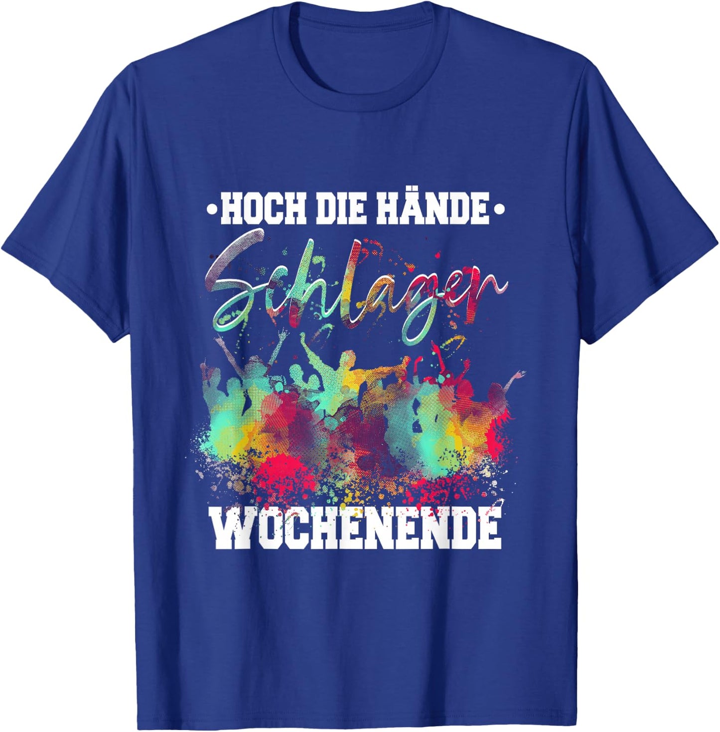 Schlagerparty Schlager , black, s T-Shirt - T-Shirt | Royal