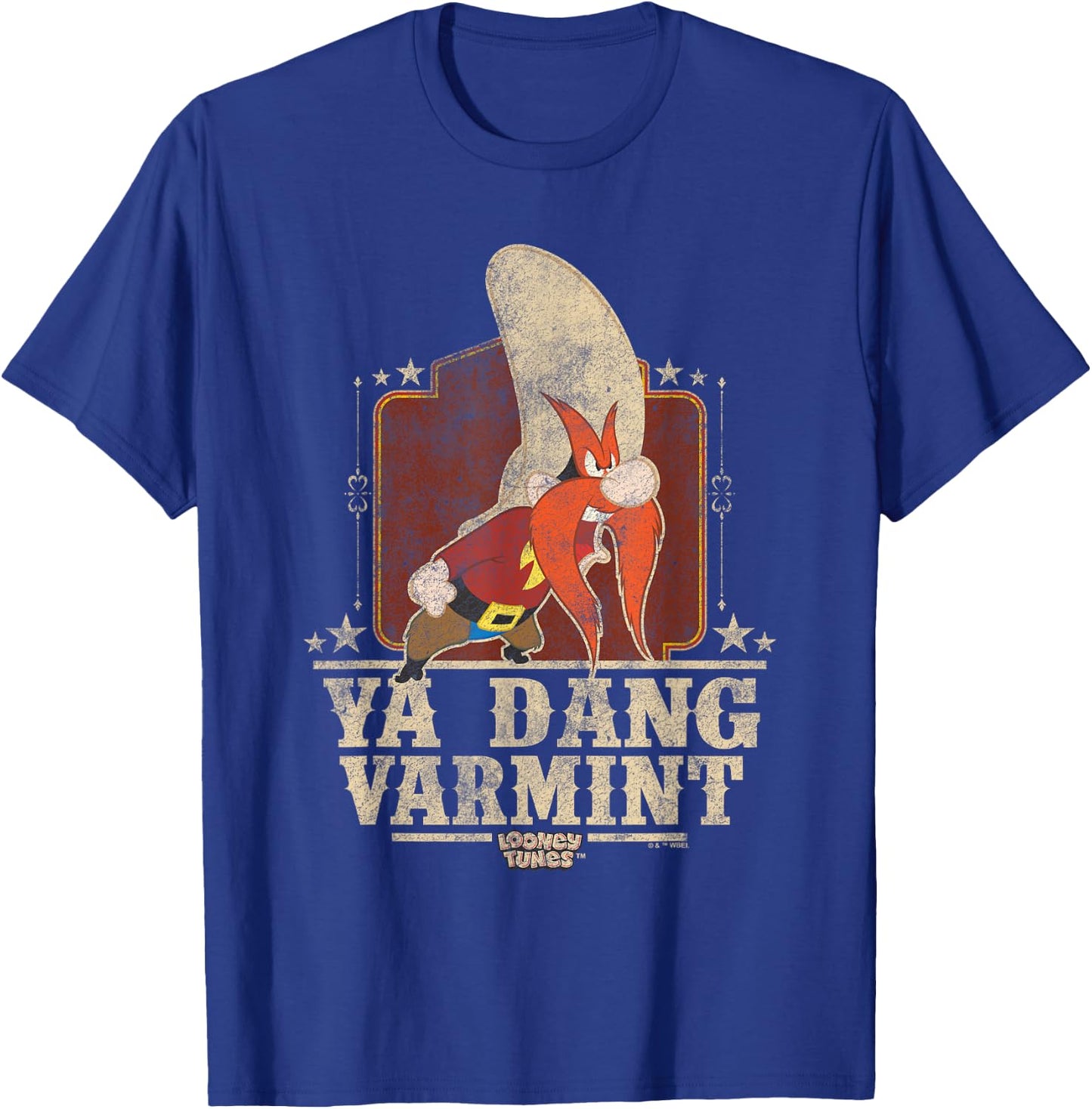 Looney Tunes Yosemite Same Varment T-Shirt - T-Shirt | Royal