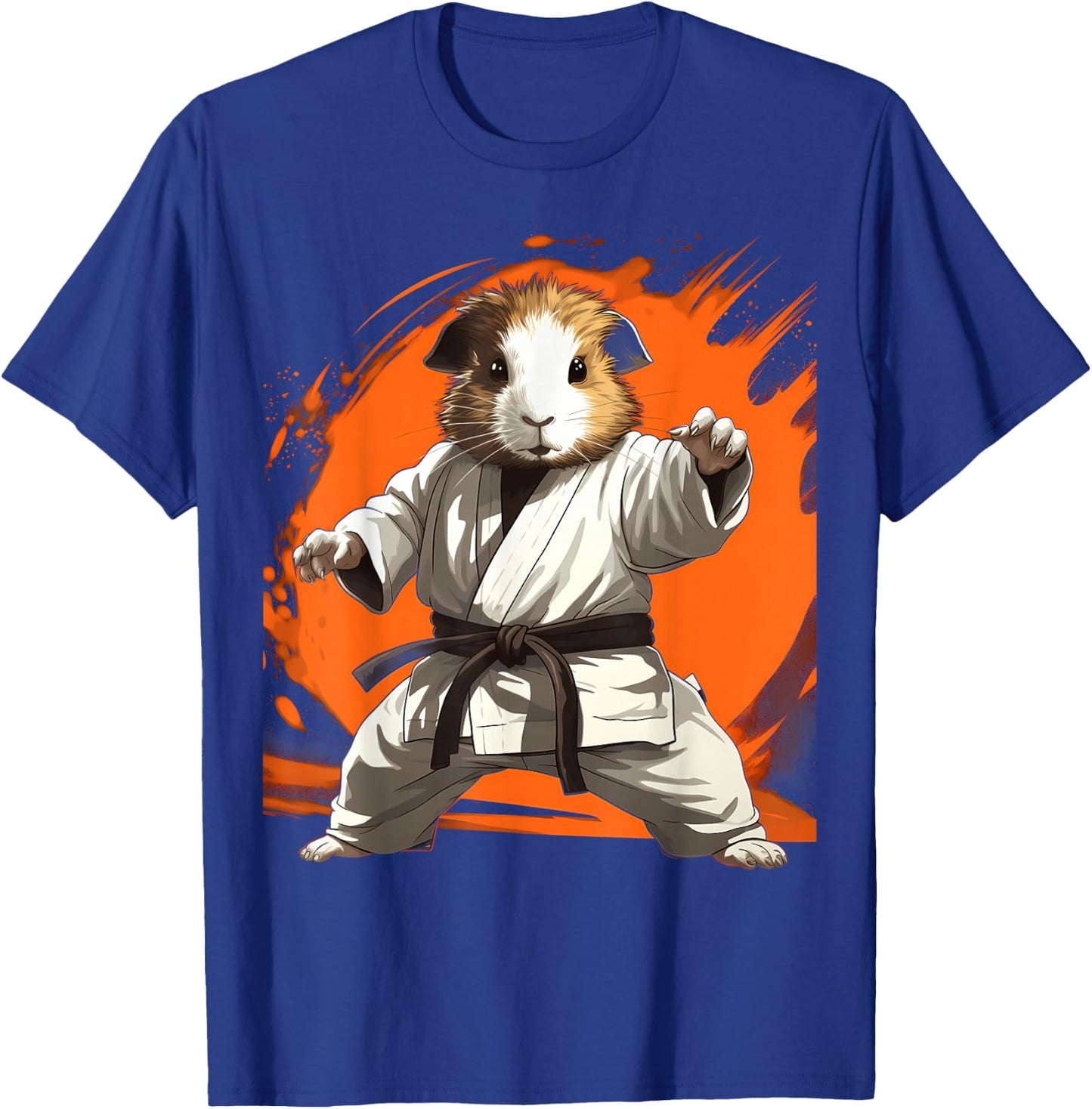 MMA Guinea Pig Karate T-Shirt - T-Shirt | Royal