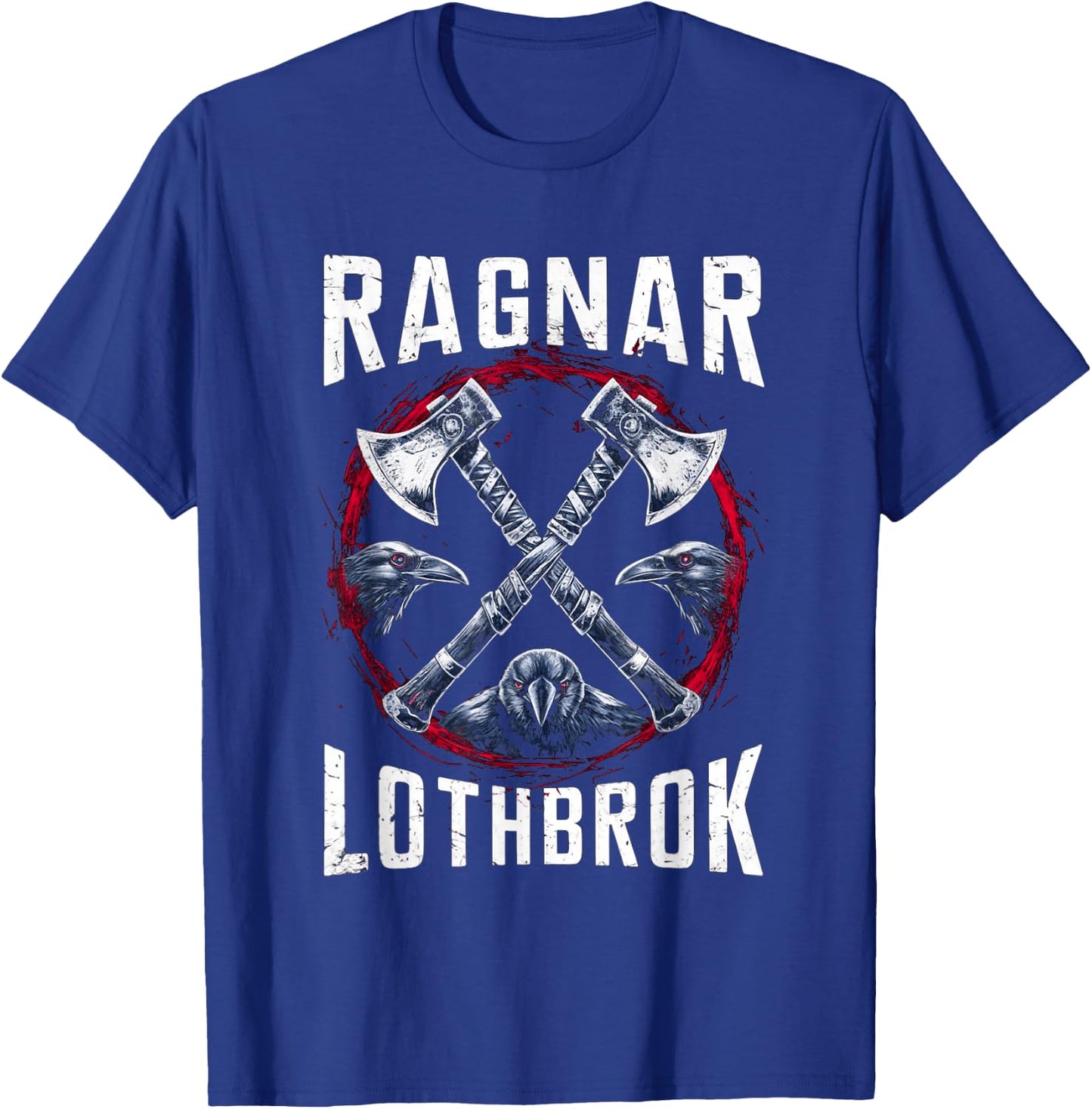 Ragnar Lothbrok Viking Warrior Lodbrok Norse Mythology , Black, S T-Shirt - T-Shirt | Royal