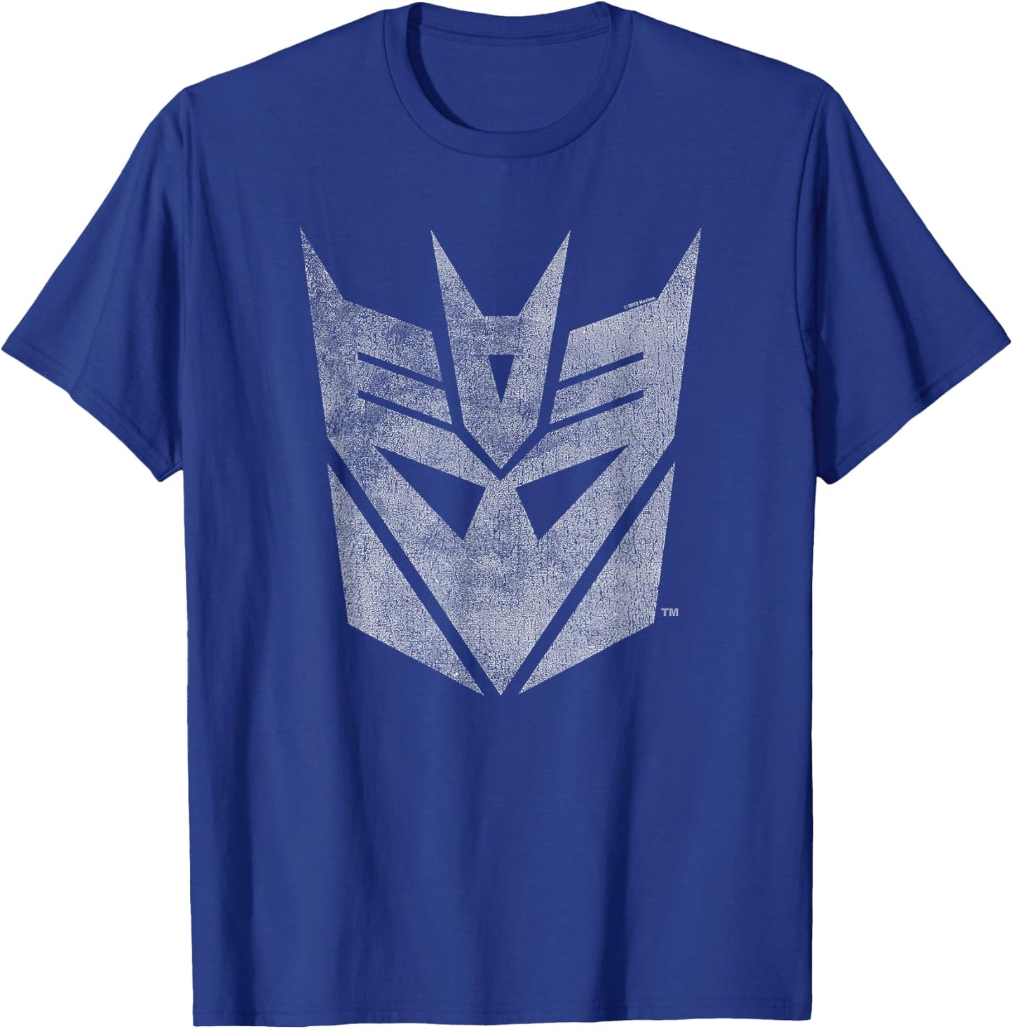 Transformers Decepticons Iconic Distressed Logo T-Shirt - T-Shirt | Royal