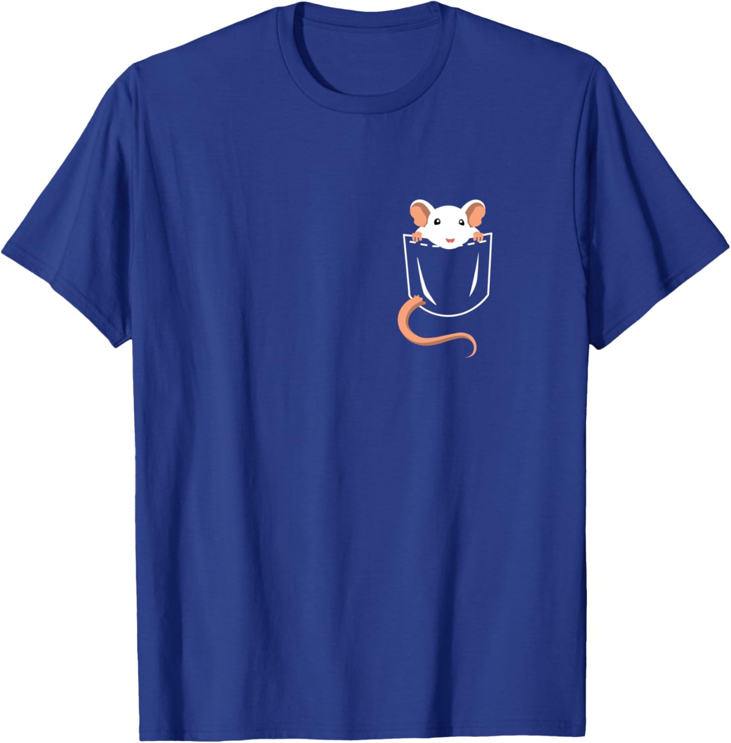 Ratte In Tasche - süße Ratten Liebe Haustier Hausratte Langarmshirt T-Shirt - T-Shirt | Royal