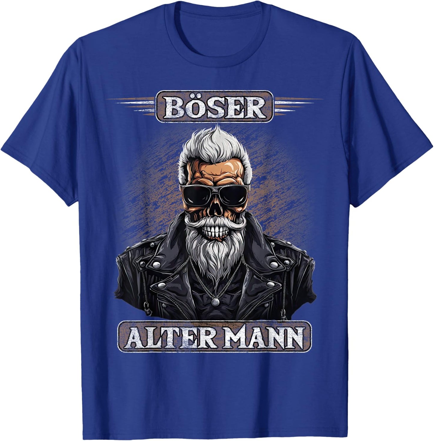 Böser alter Mann Herren Motorrad Biker Sarkasmus T-Shirt - T-Shirt | Royal