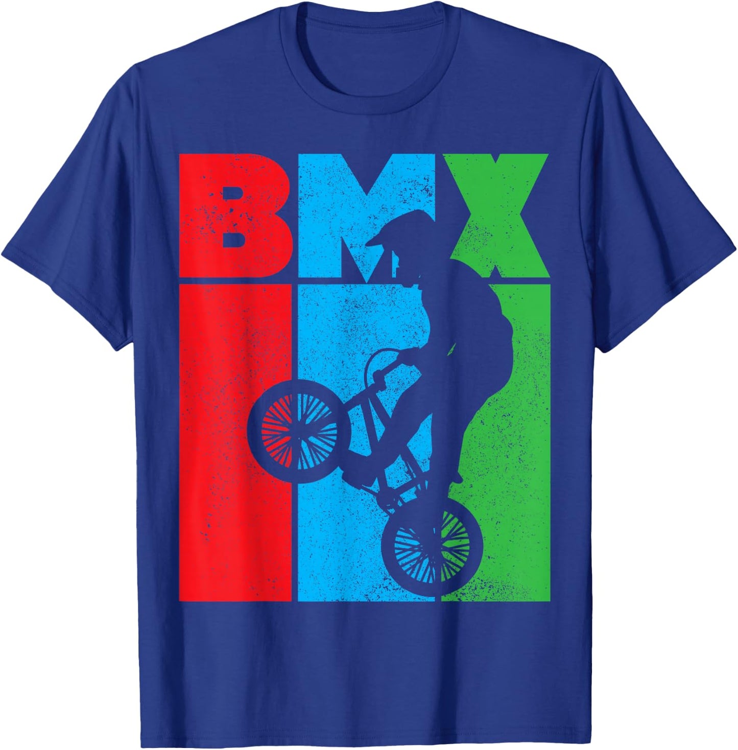 BMX Bike Bicycle BMXer Gift T-Shirt - T-Shirt | Royal