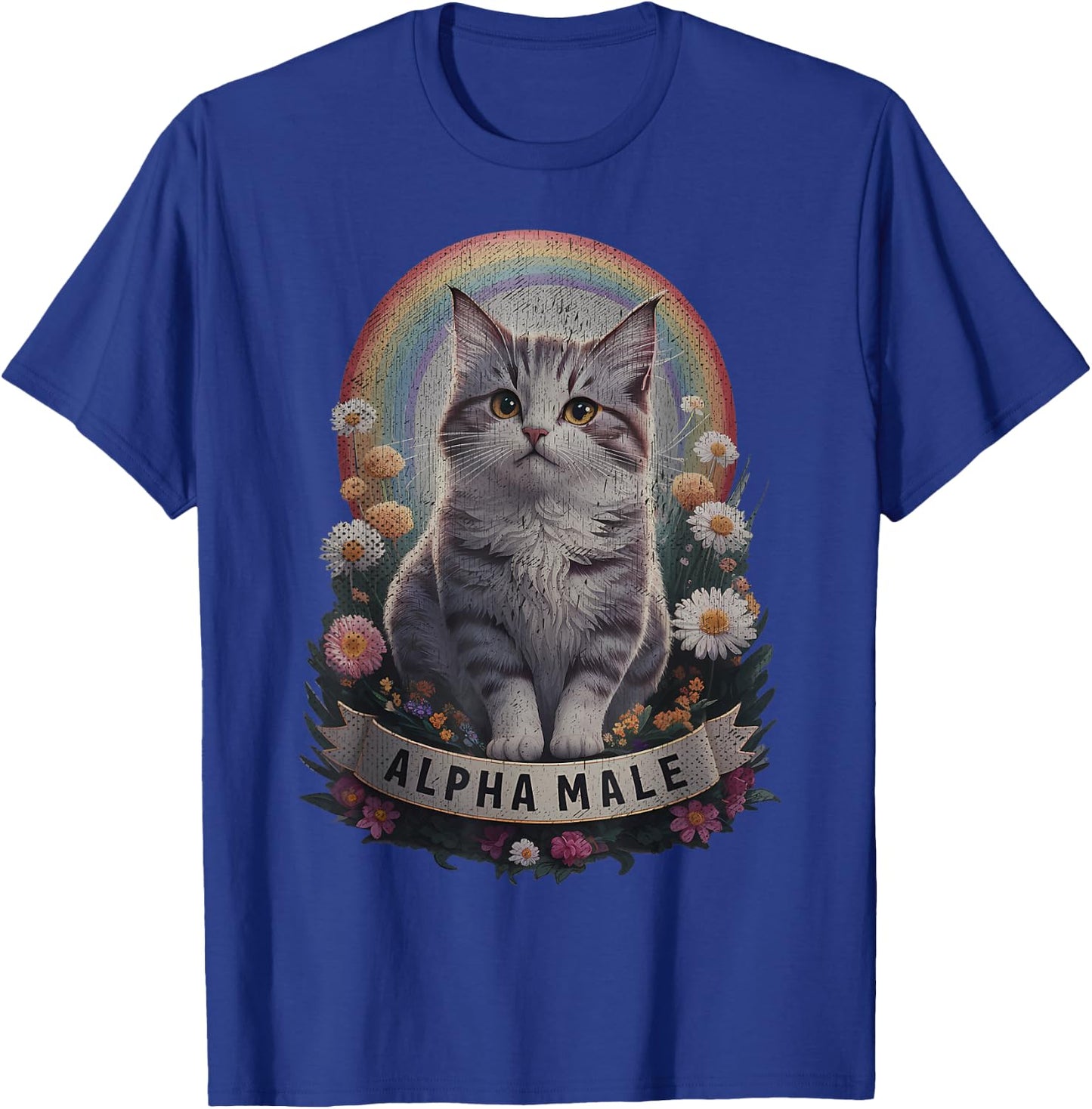 Cute Kitten For Male Alpha Male , Black, S T-Shirt - T-Shirt | Royal