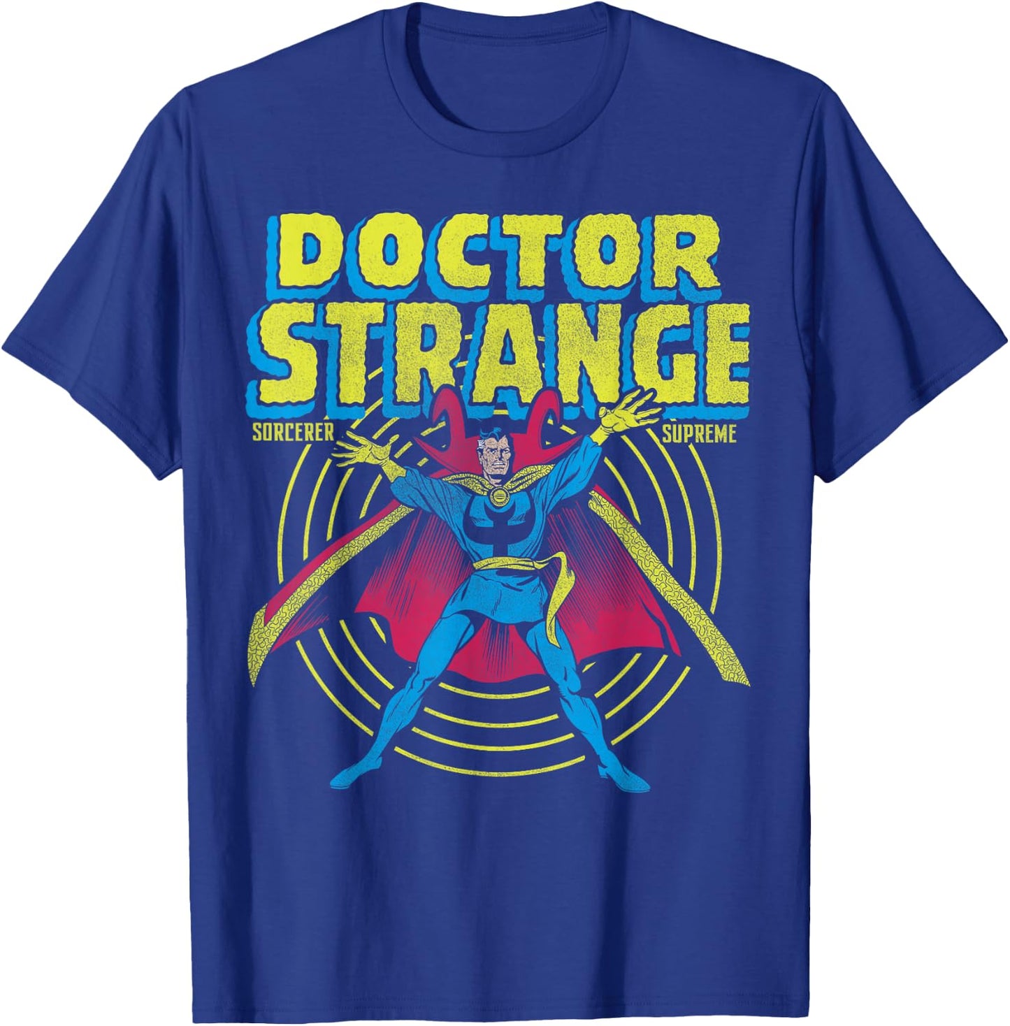 Marvel Avengers Doctor Strange Sorcerer Supreme Portrait T-Shirt - T-Shirt | Royal