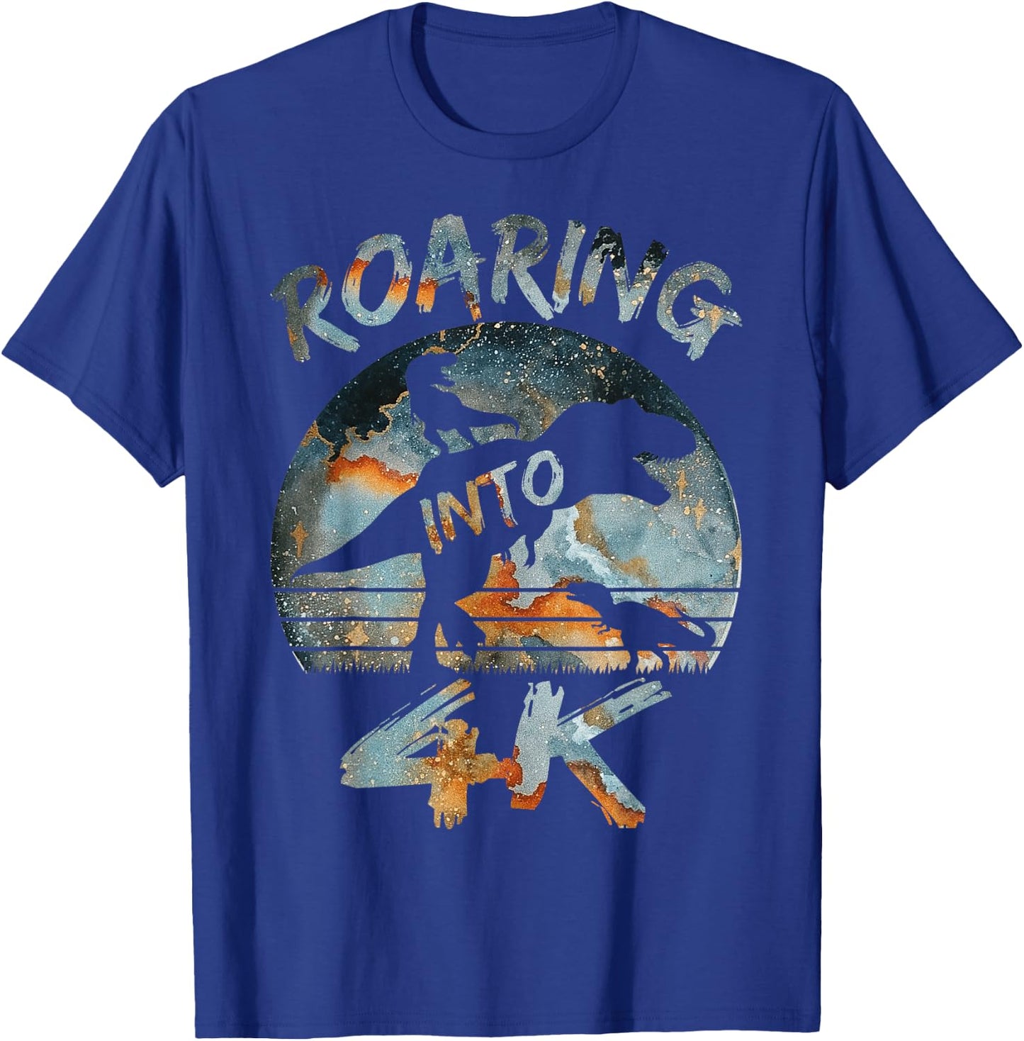 Full of Fun in 4K Back To School 4K Boys T-Shirt - T-Shirt | Royal