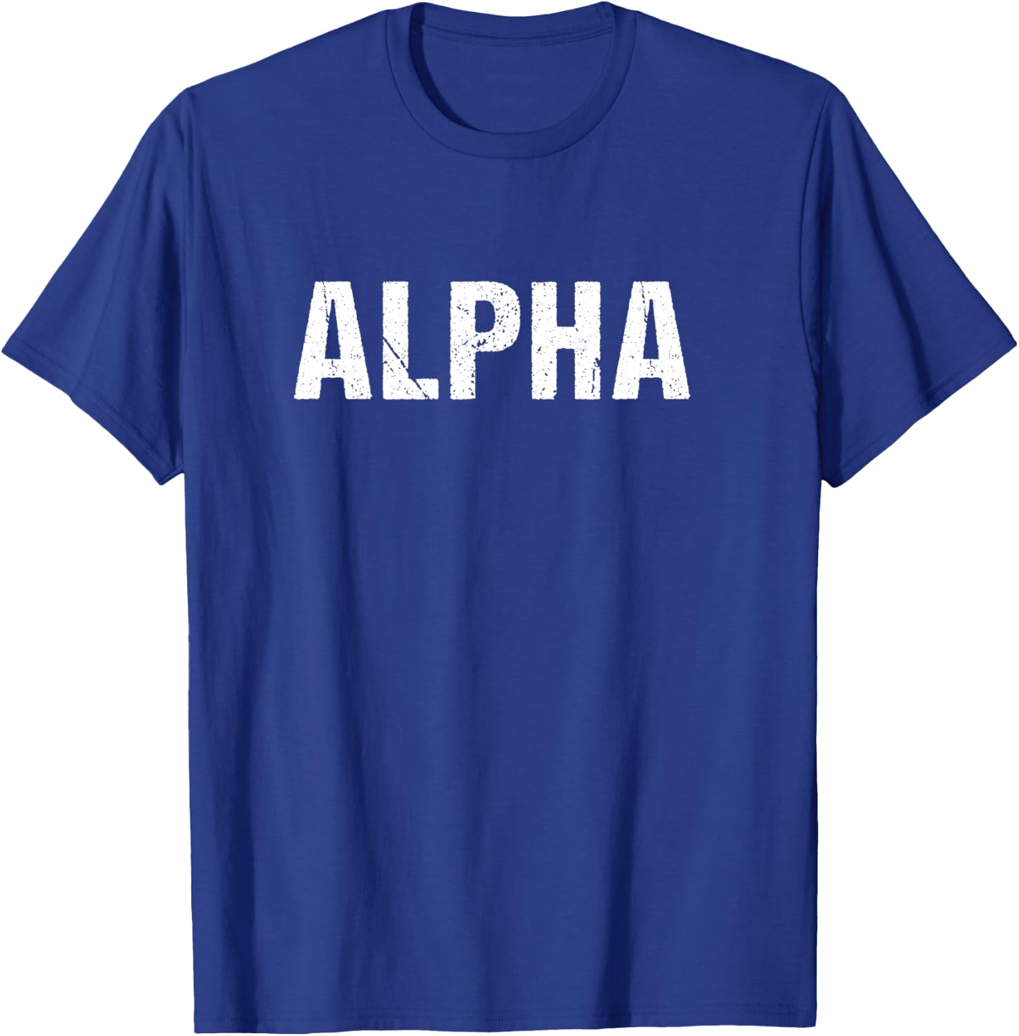 Alpha Shirt, black T-Shirt - T-Shirt | Royal
