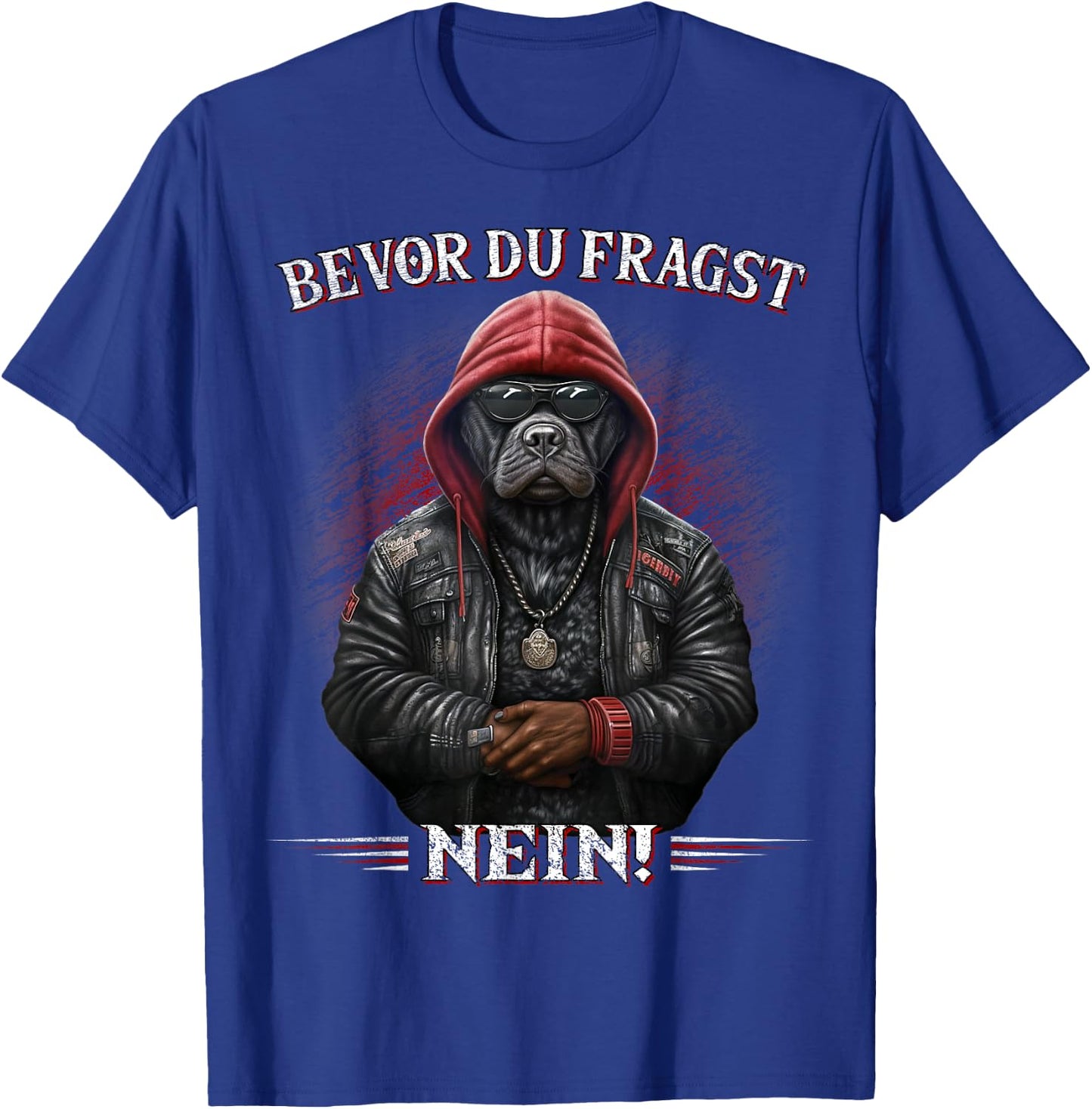 Bevor du fragst - Nein Lustiges Sarkasmus Hunde Kaffee T-Shirt - T-Shirt | Royal