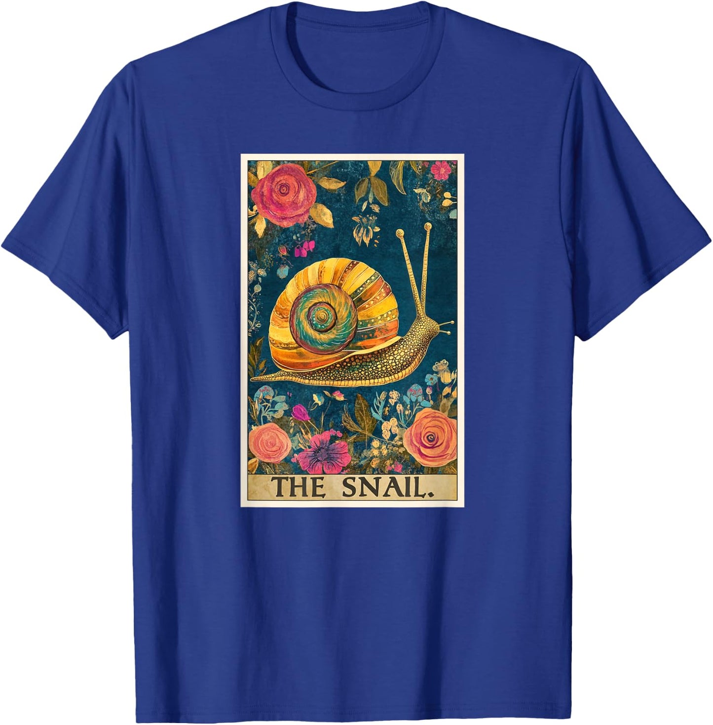 Snail Tarot Card Snails Snail T-Shirt - T-Shirt | Royal