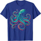 Octopus Kraken Ocean T-Shirt - T-Shirt | Royal