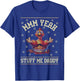 Ugly Thanksgiving Sweater Turkey Adult Humor Funny Men Women T-Shirt - T-Shirt | Royal